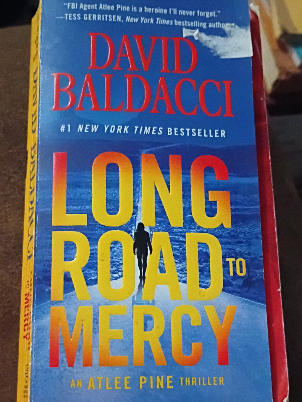 Long Road to Mercy - Blue & Yellow Paperback Thriller